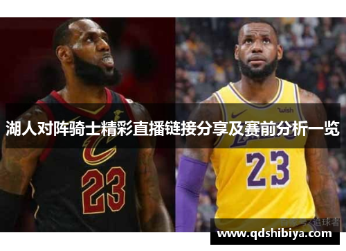 湖人对阵骑士精彩直播链接分享及赛前分析一览